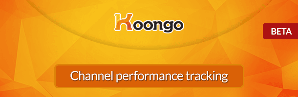 ¡NUEVO! Channel performance tracking!